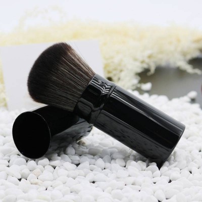 New black retractable makeup brush powder blush honey brush multi-purpose multi-function brush wholesale